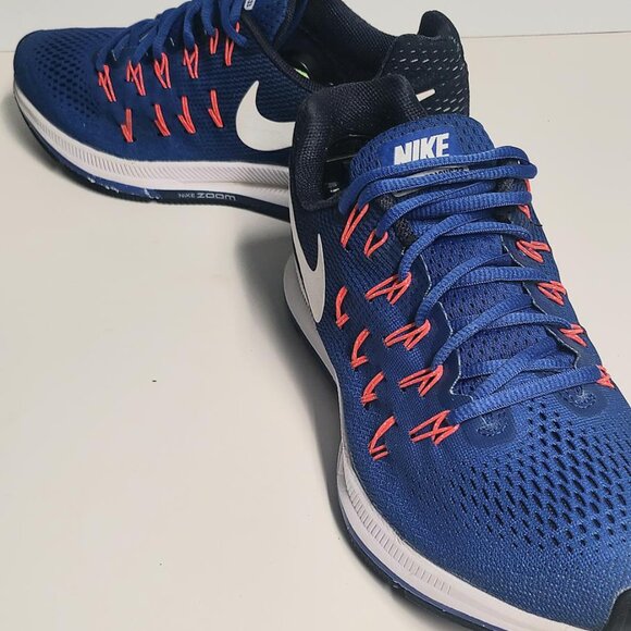 Nike Air Zoom Pegasus 33 Racer 831352-401 Men\'s Shoes Blue US 10 main image 6